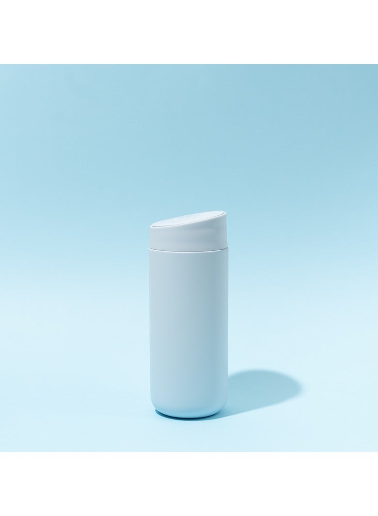 Storm Carter 16oz Thermal Travel Mug inlight blue  with Ceramic Liner for Hot and Cold Drinks - Image 4